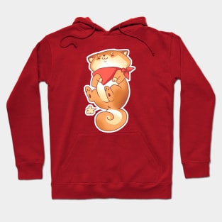 Rude Shiba Dog 6 - Tiny Farts Hoodie